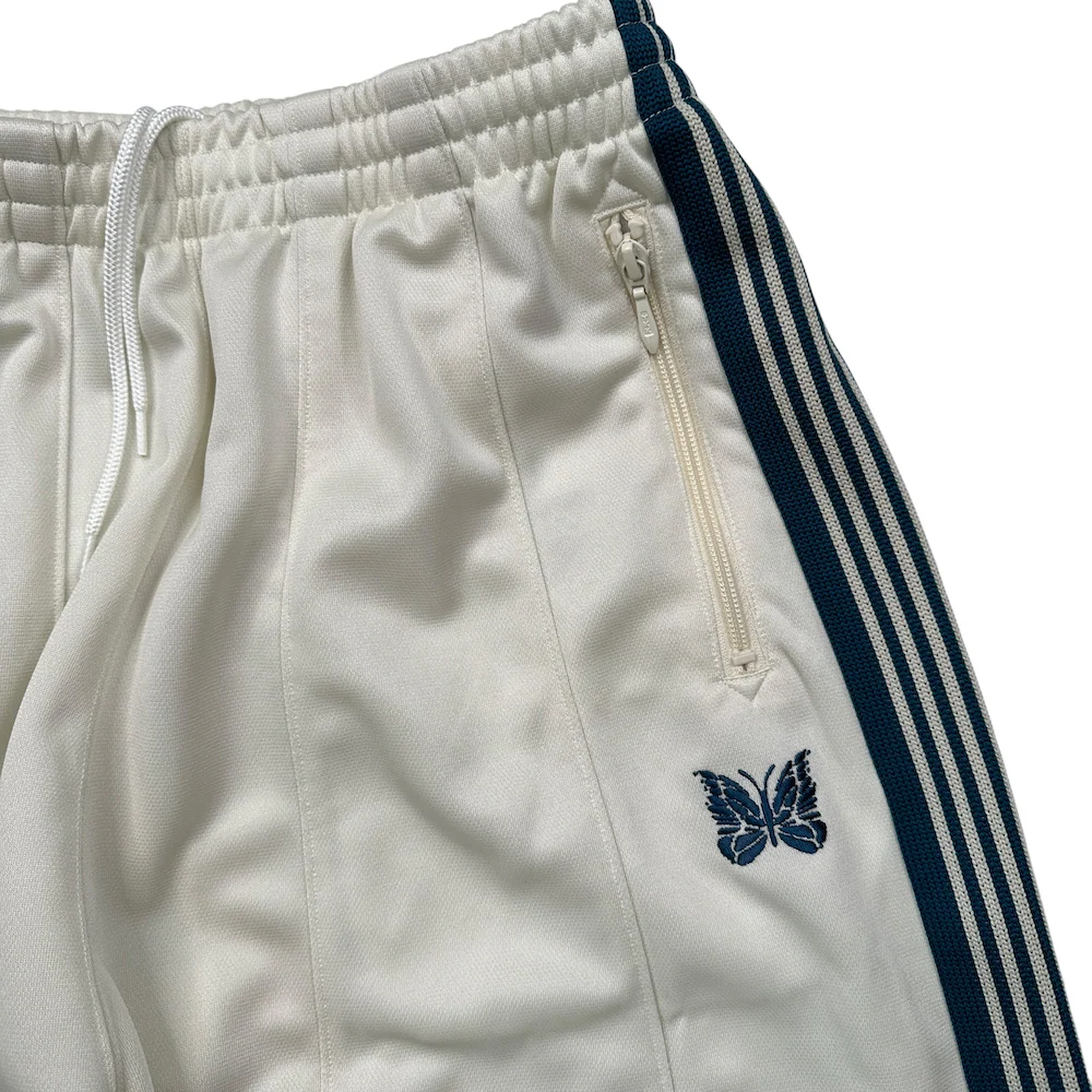 (NEW) NEEDLES H.D TRACK PANTS - WHITE - Image 3