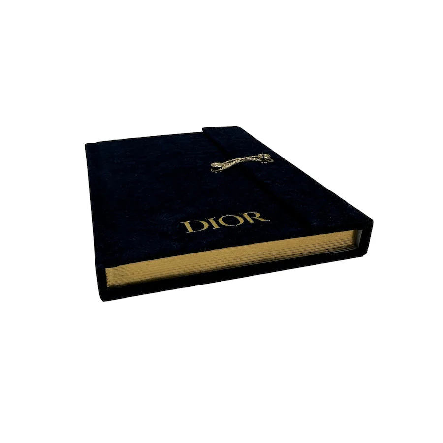 (NEW) DIOR VELOUR NOTEBOOK - Image 3
