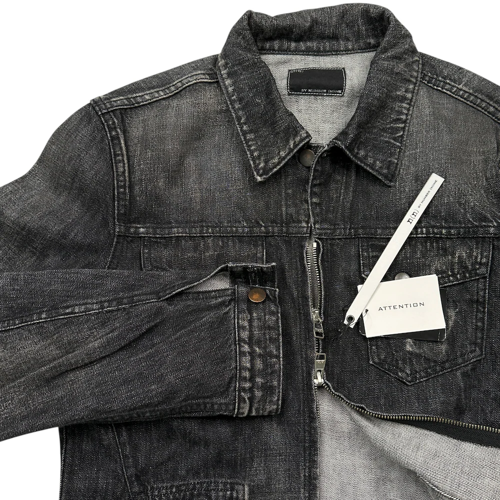 (NEW) NUMBER (N)INE DENIM JACKET - Image 3