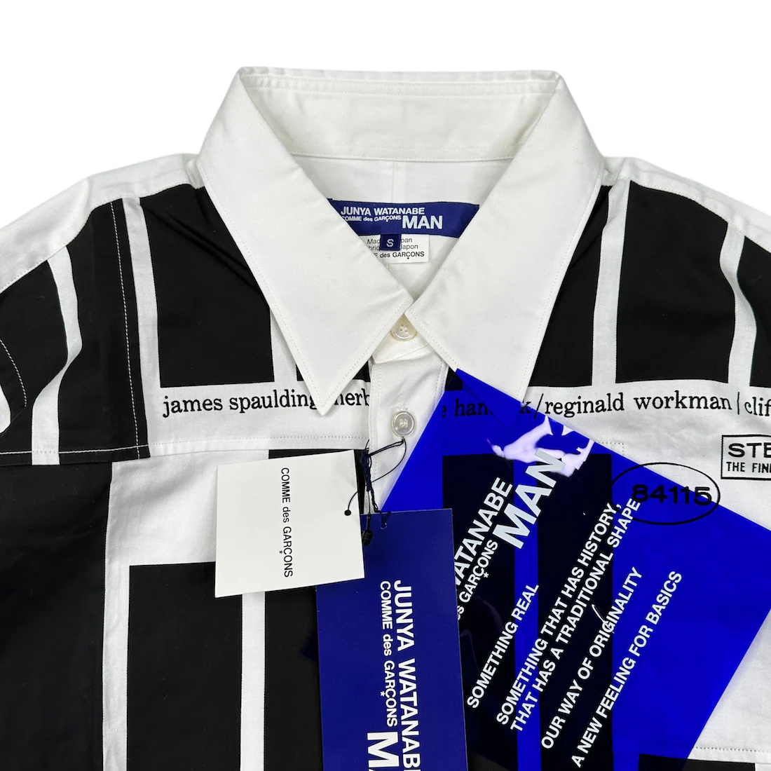(NEW) (S) CDG JUNYA WATANABE MAN 2015 BUTTON UP SHIRT - Image 4