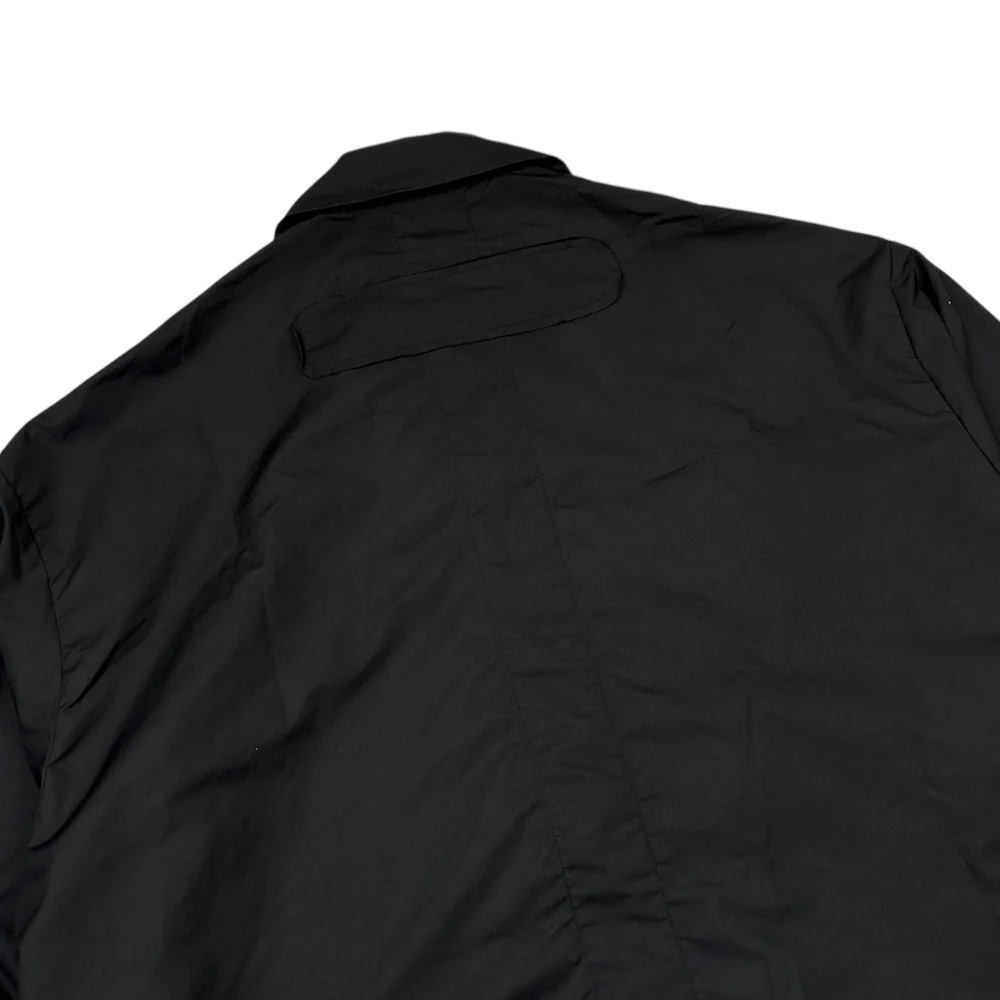 (NEW) VOAAOV COLLARED NYLON JACKET - BLACK - Image 5