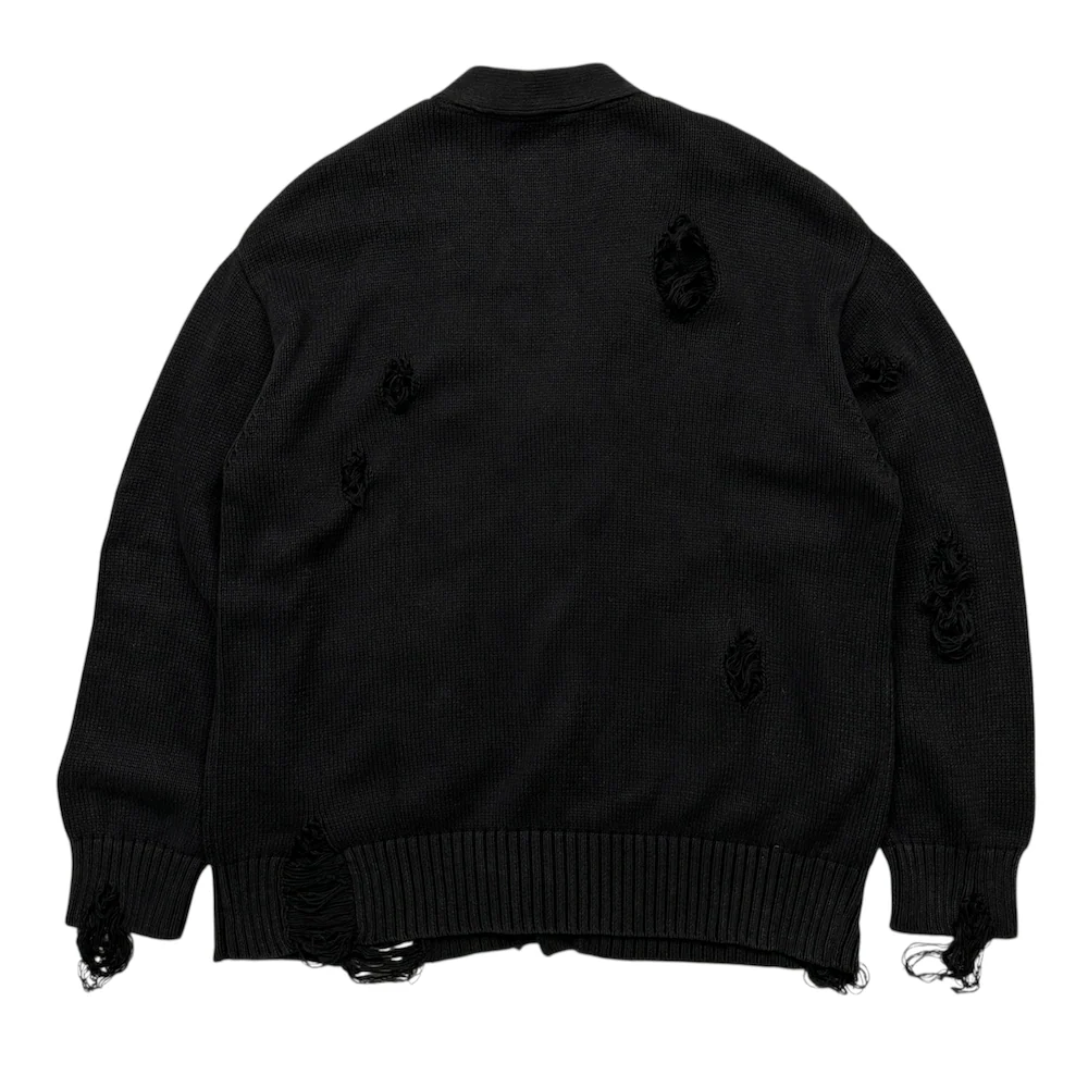 NUMBER (N)INE DISTRESSED CARDIGAN - Image 3