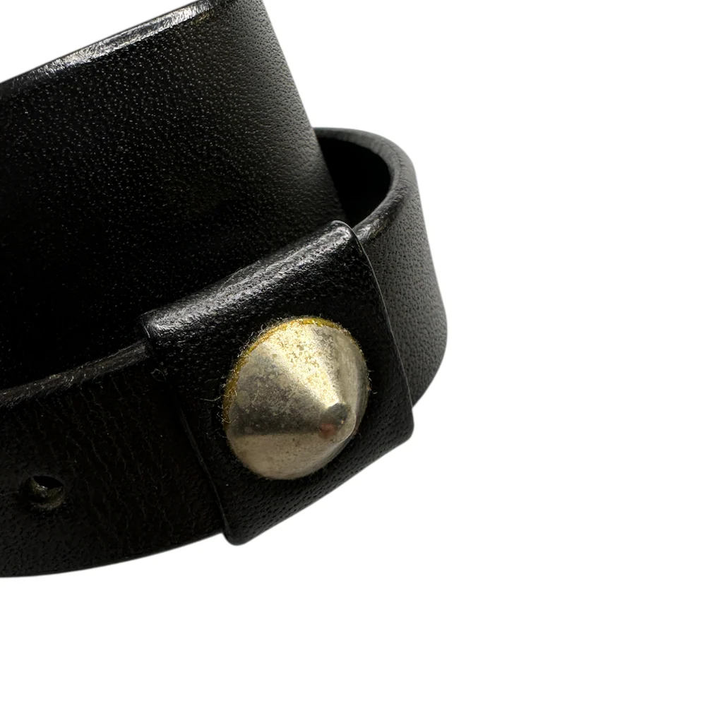 NUMBER (N)INE LEATHER BRACELET - Image 3