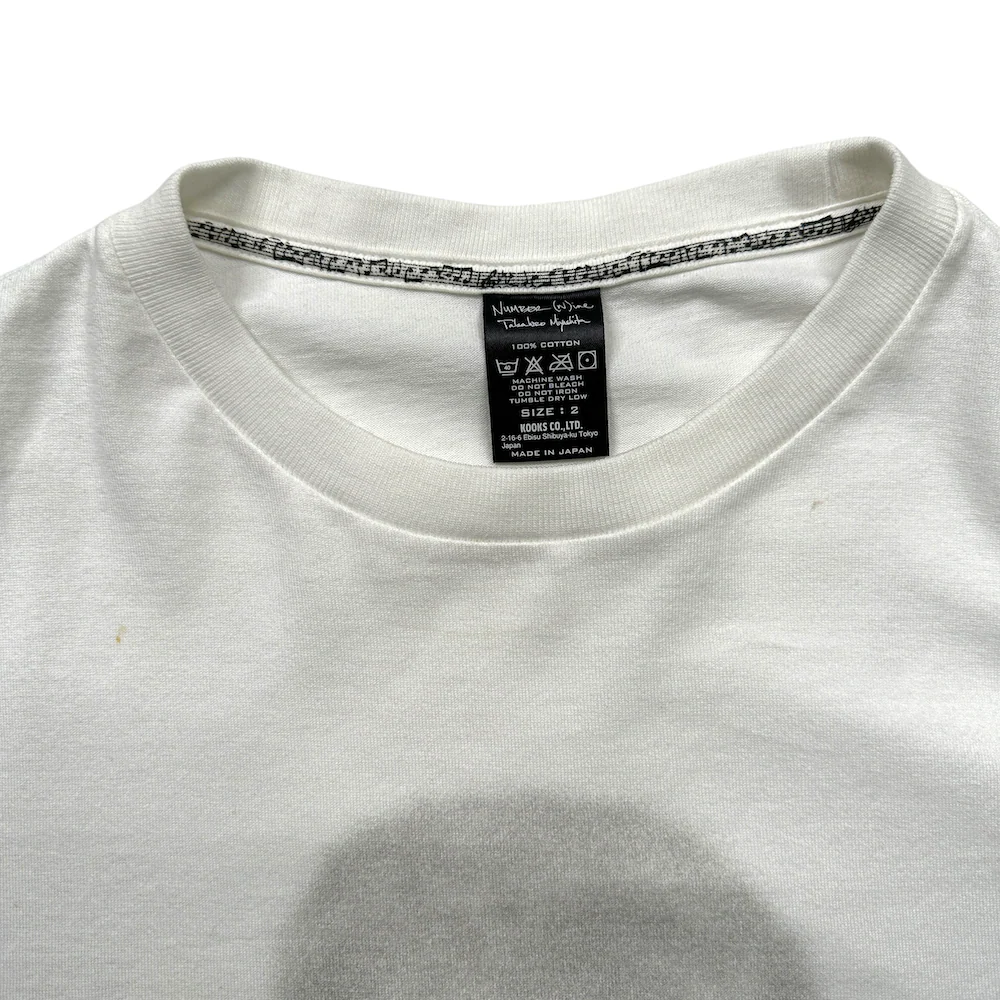 NUMBER (N)INE X TAKAHIRO MIYASHITA 'PAST EXTENTION' T-SHIRT - Image 2