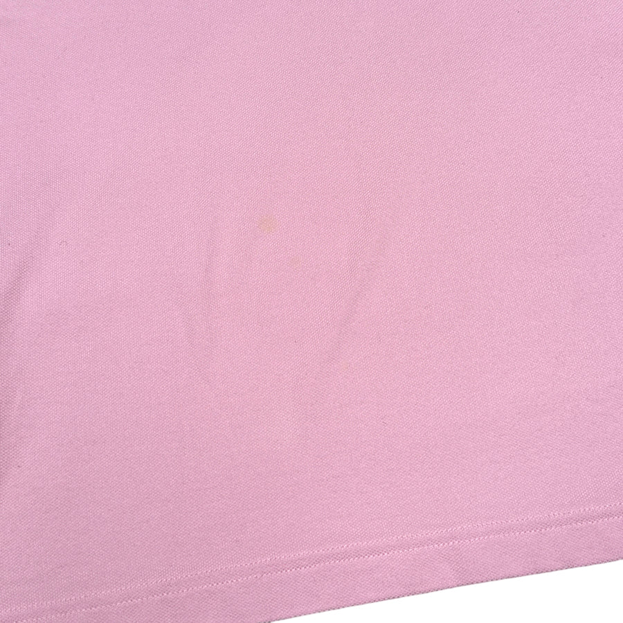 PRADA 2017 RUBBER LOGO POLO SHIRT - PINK - Image 4