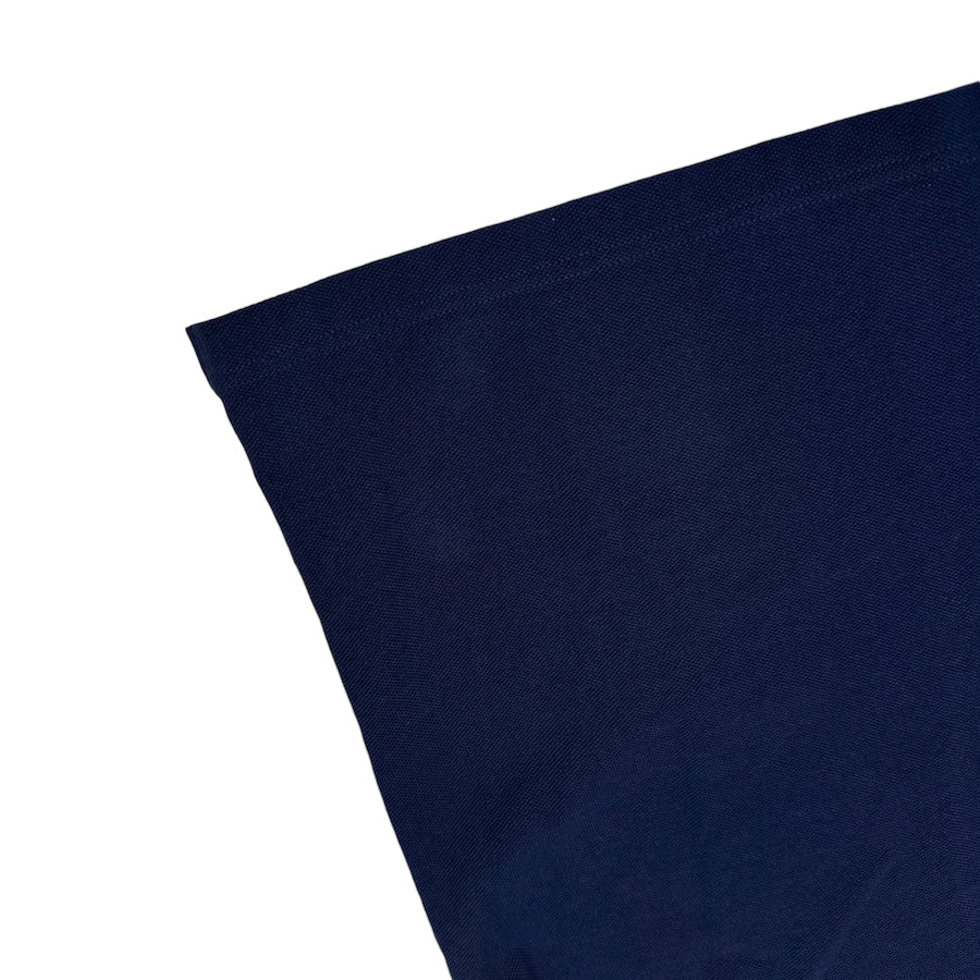 PRADA 2018 RUBBER LOGO POLO SHIRT - NAVY - Image 4