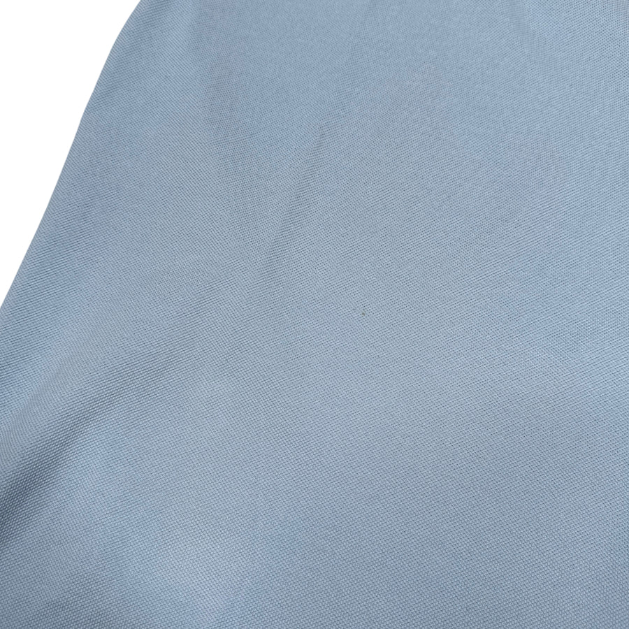 PRADA 2022 RUBBER LOGO POLO SHIRT - SKY BLUE - Image 3