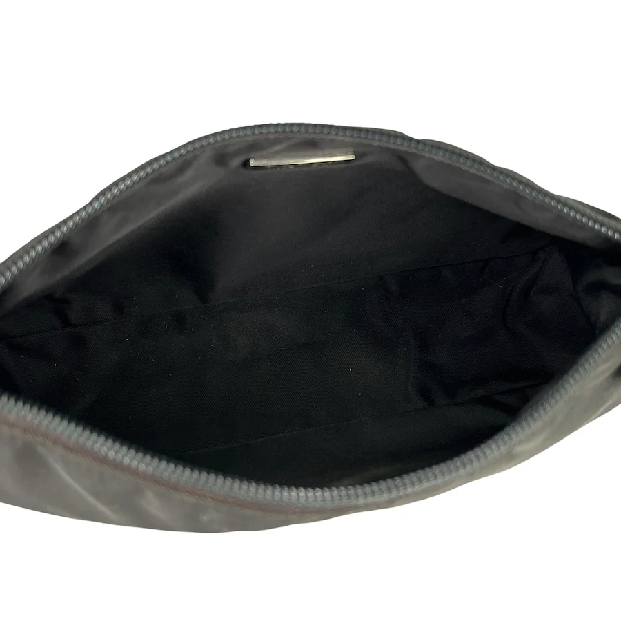 PRADA BLACK MINI POCHETTE BAG - Image 4