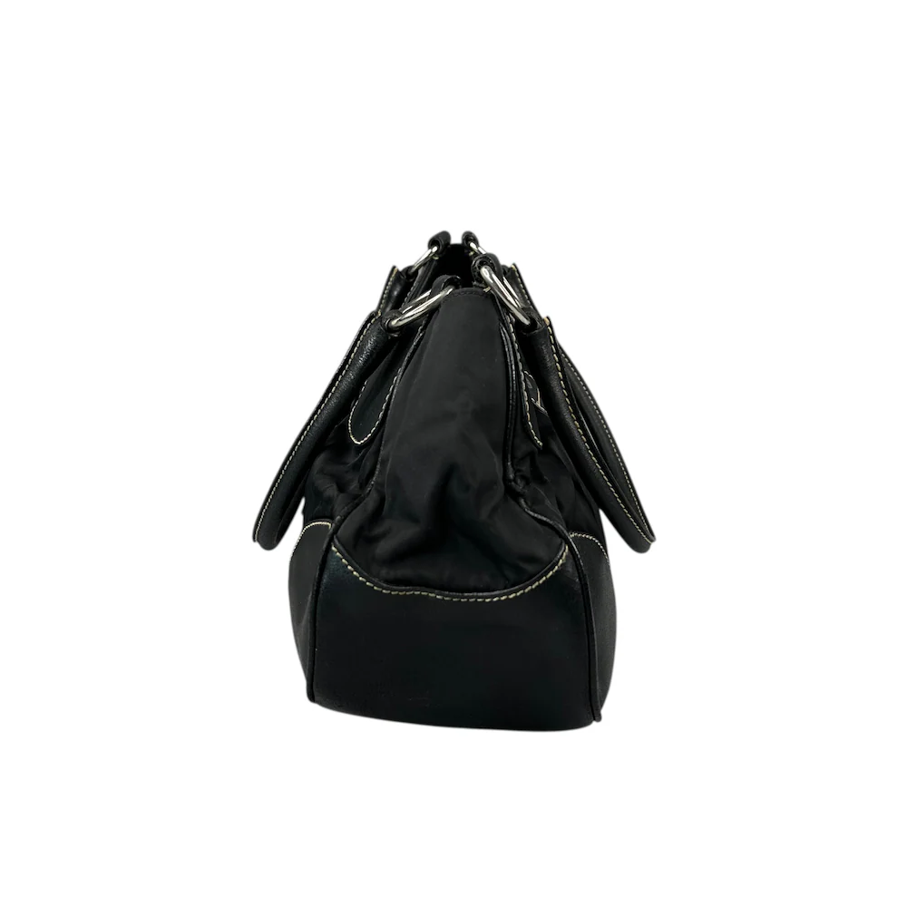 PRADA BLACK NYLON MOON BAG (II) - Image 3