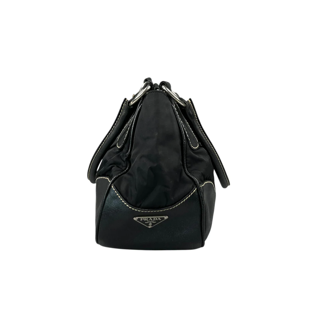 PRADA BLACK NYLON MOON BAG (II) - Image 4