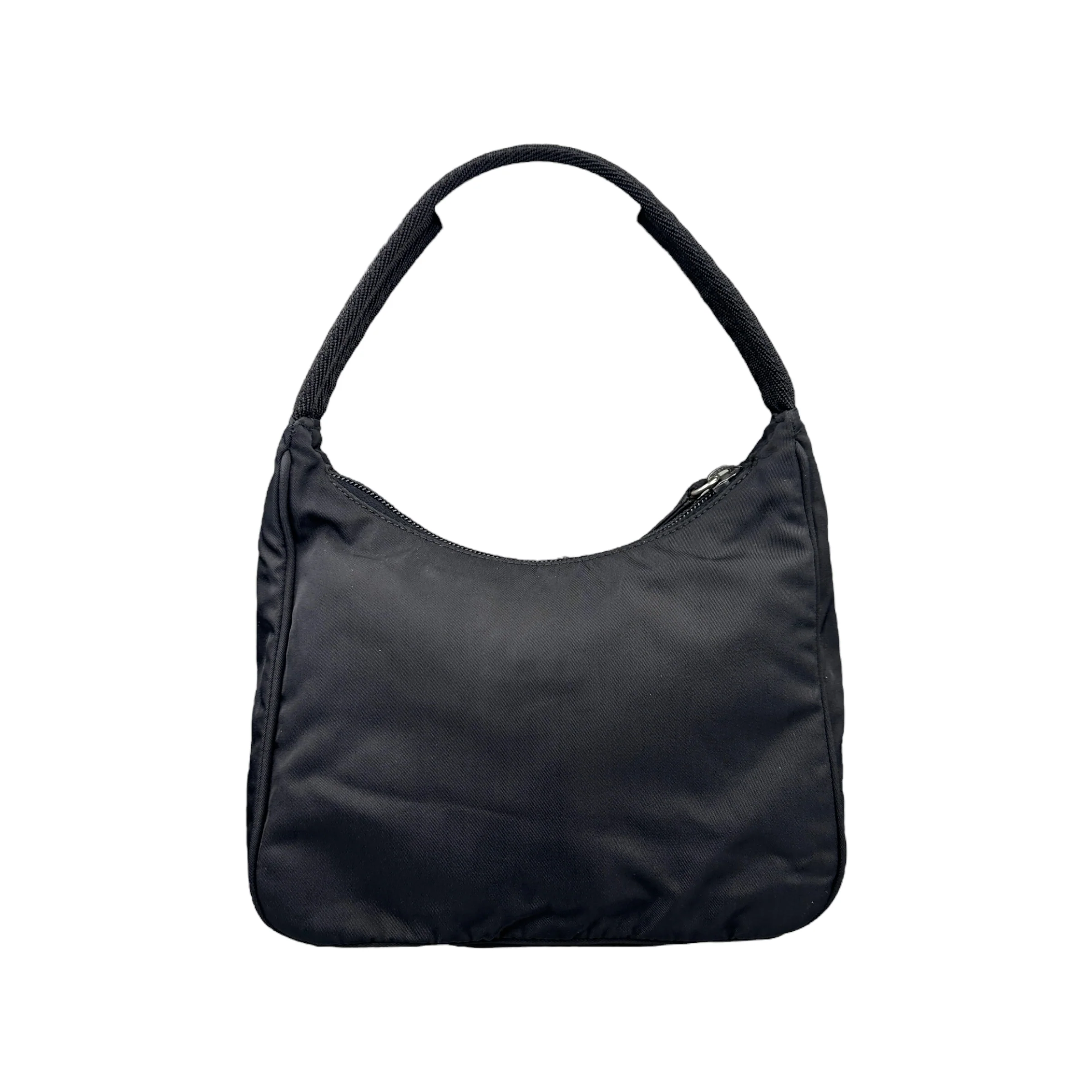 PRADA BLACK NYLON POCHETTE BAG - Image 2