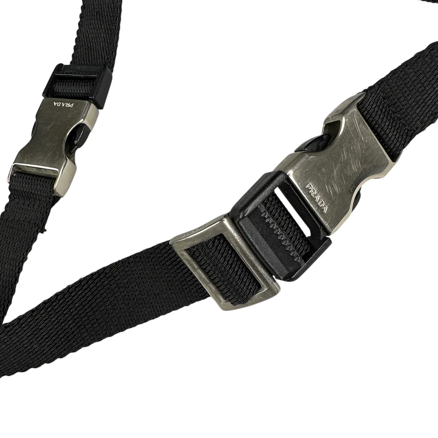 PRADA SPORT NEOPRENE & MESH 2-WAY CROSSBODY/WAISTBAG - Image 6