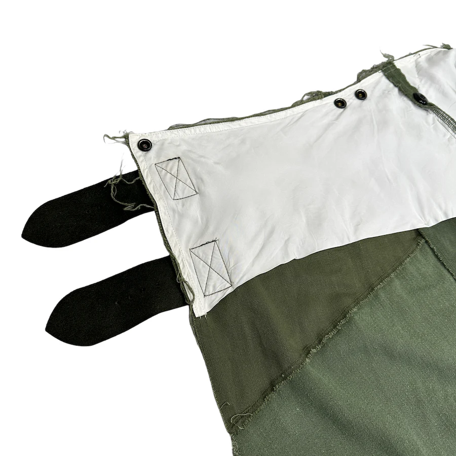 REBUILD BY NEEDLES DISTRESSED PATCHWORK MAXI SKIRT - Image 5
