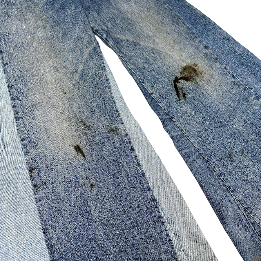 REBUILD BY NEEDLES LIGHT WASH FLARED DENIM - Image 5