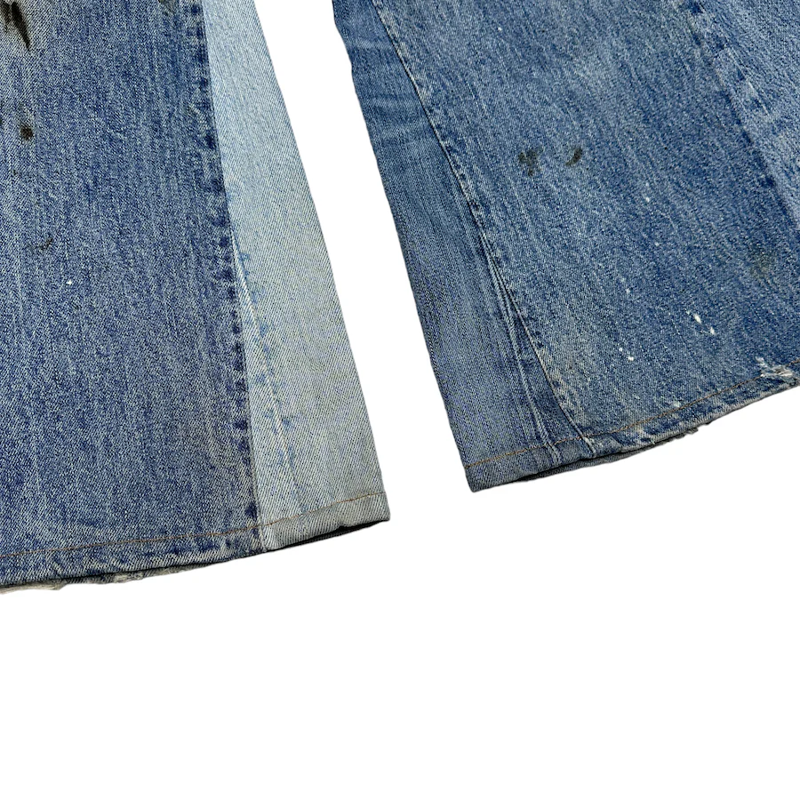 REBUILD BY NEEDLES LIGHT WASH FLARED DENIM - Image 6
