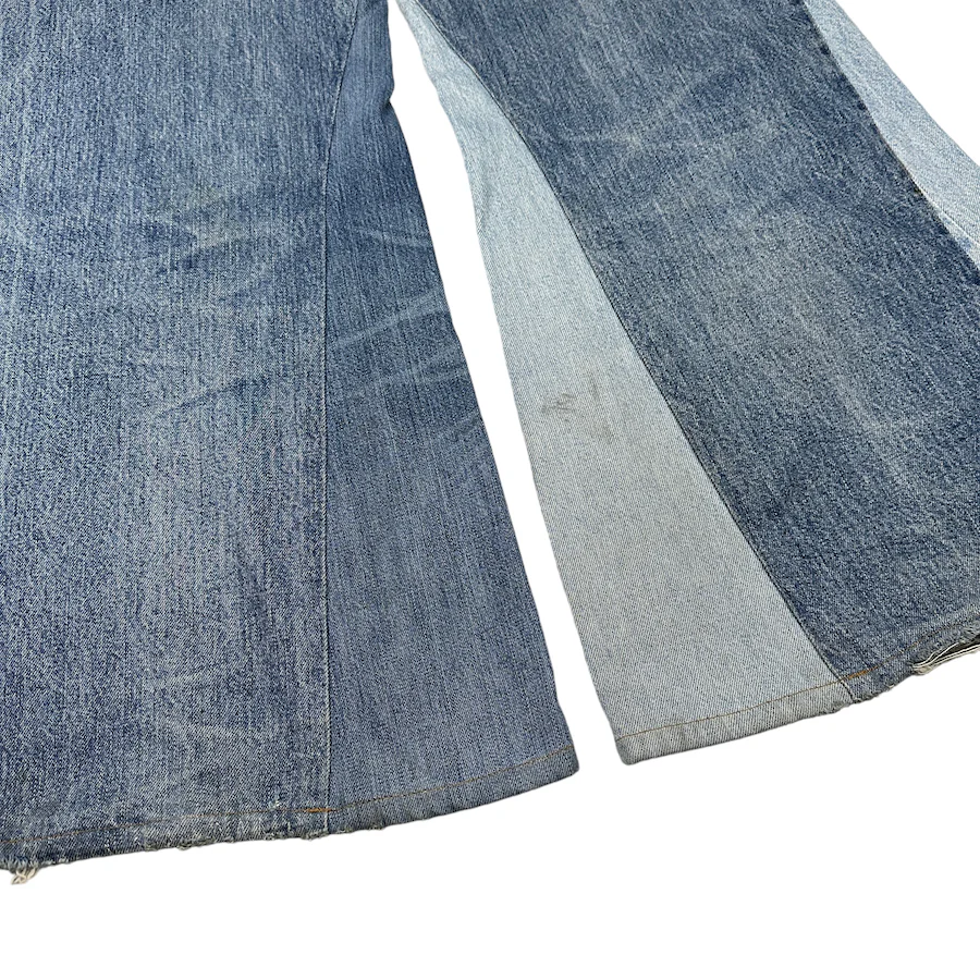 REBUILD BY NEEDLES LIGHT WASH FLARED DENIM - Image 7