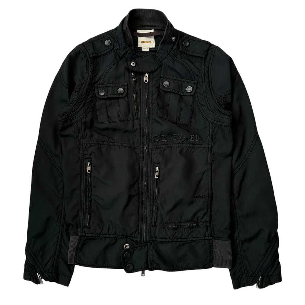 (S) DIESEL MULTI-POCKET NYLON JACKET