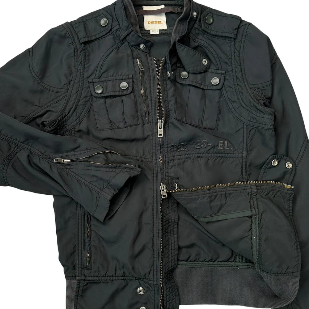 (S) DIESEL MULTI-POCKET NYLON JACKET - Image 3