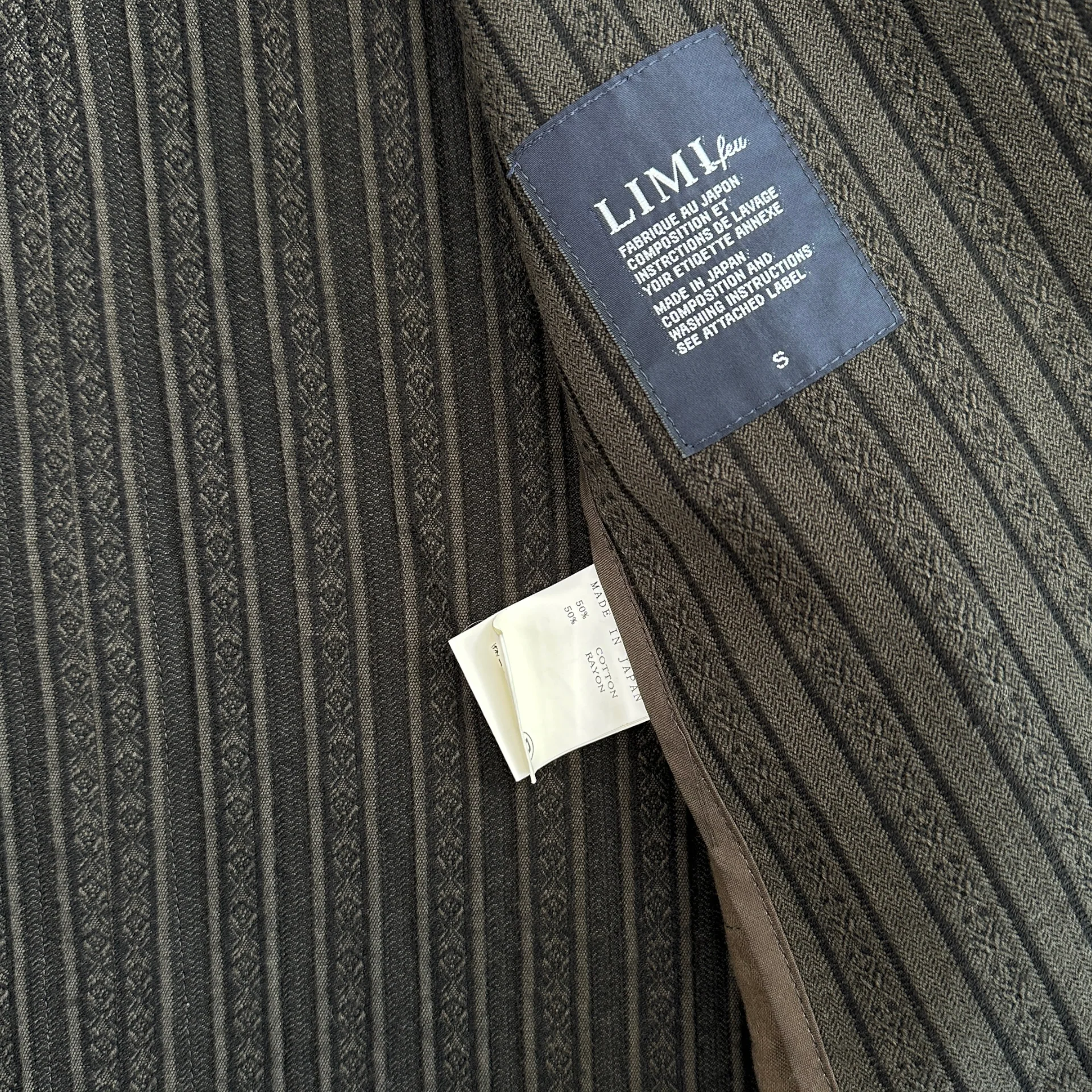 (S) LIMI FEU FRAYED BLAZER JACKET - Image 5