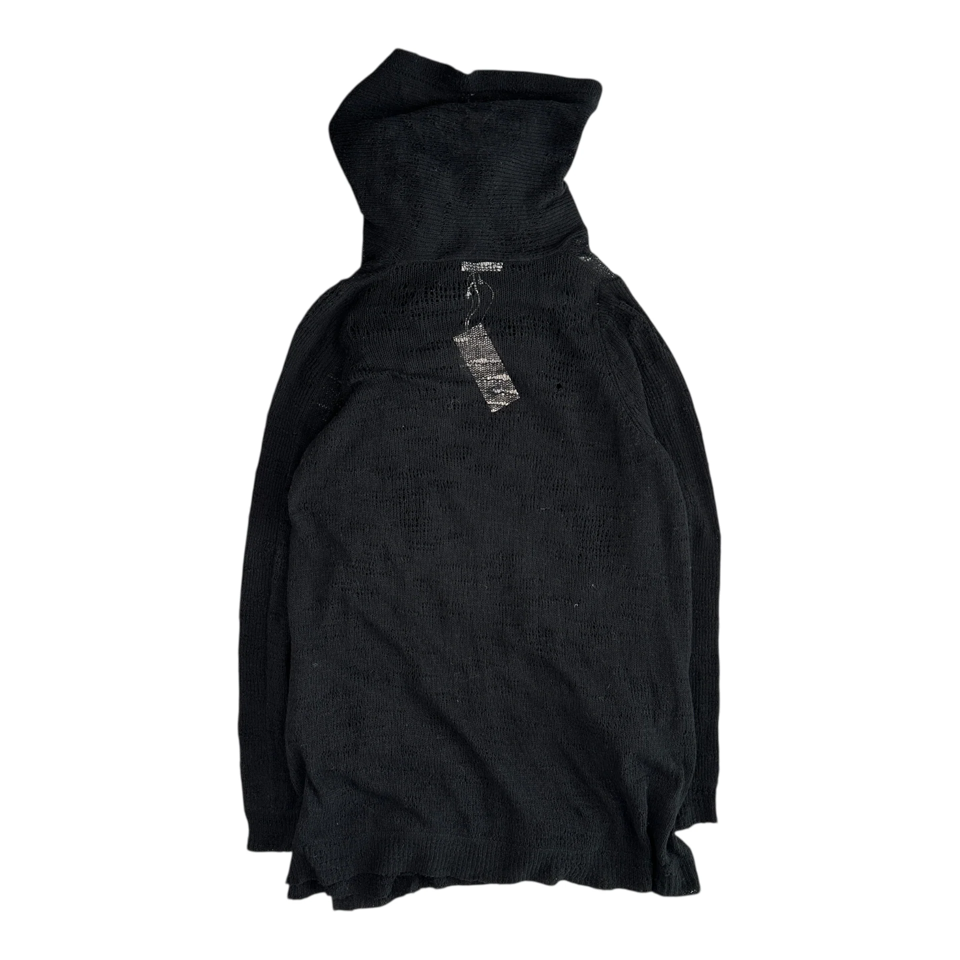 (NEW) (S/M) HELMUT LANG WOOL-BLEND CARDIGAN - BLACK - Image 3