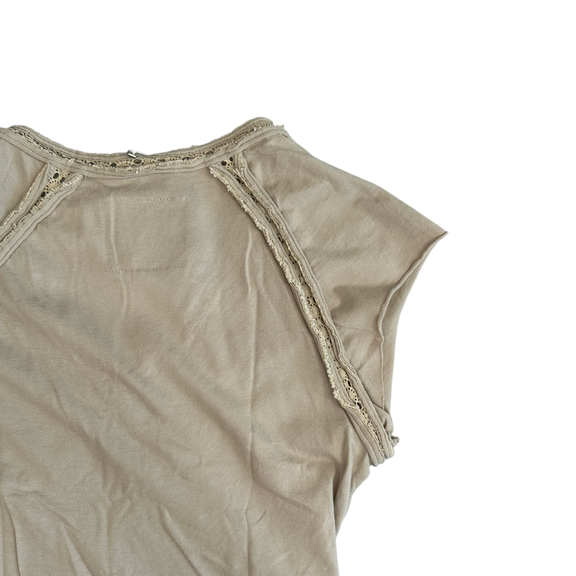 MARITHE + FRANCOIS GIRBAUD TOP - BEIGE - Image 4