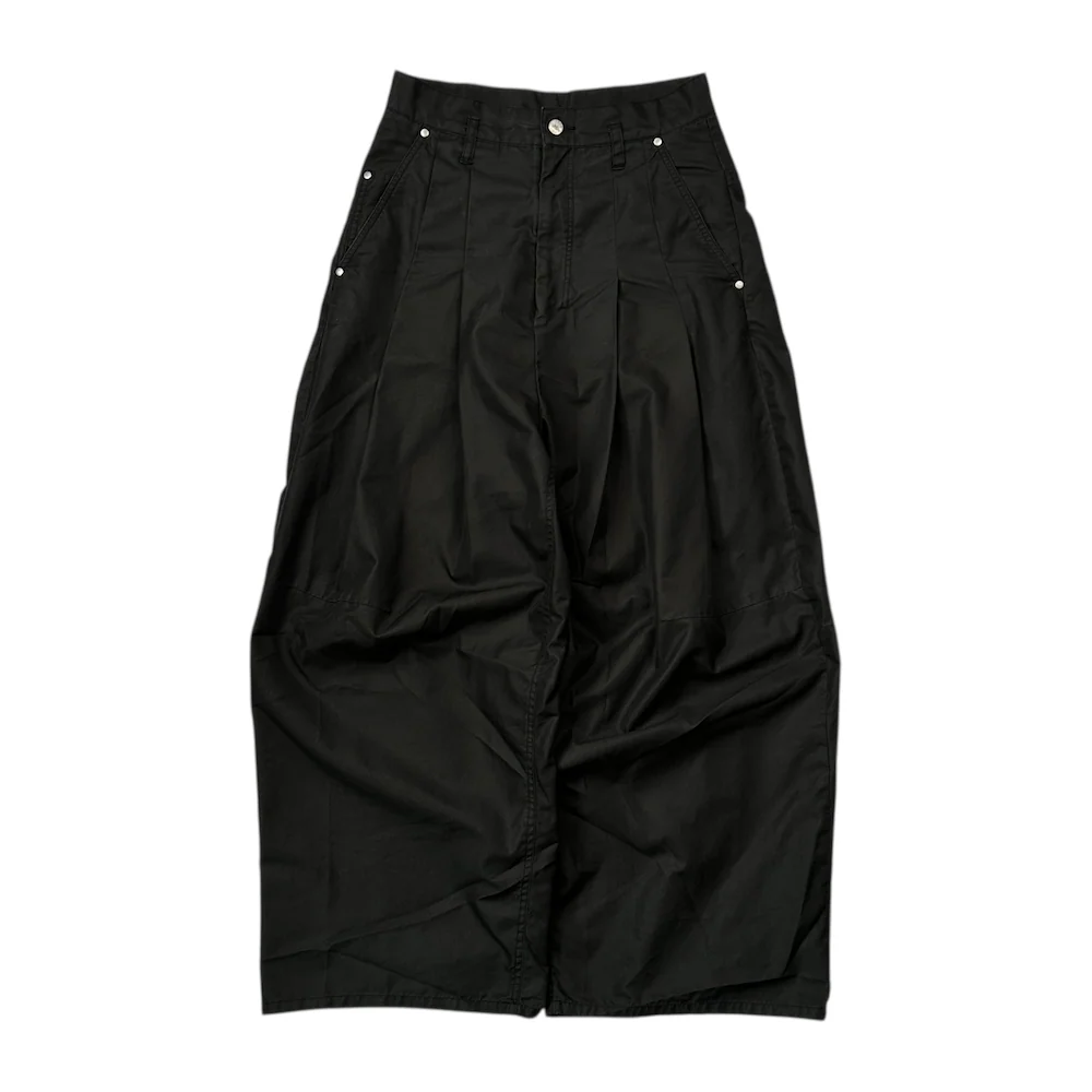 (S) SHINYA KOZUKA HI BAGGY PANTS - BLACK