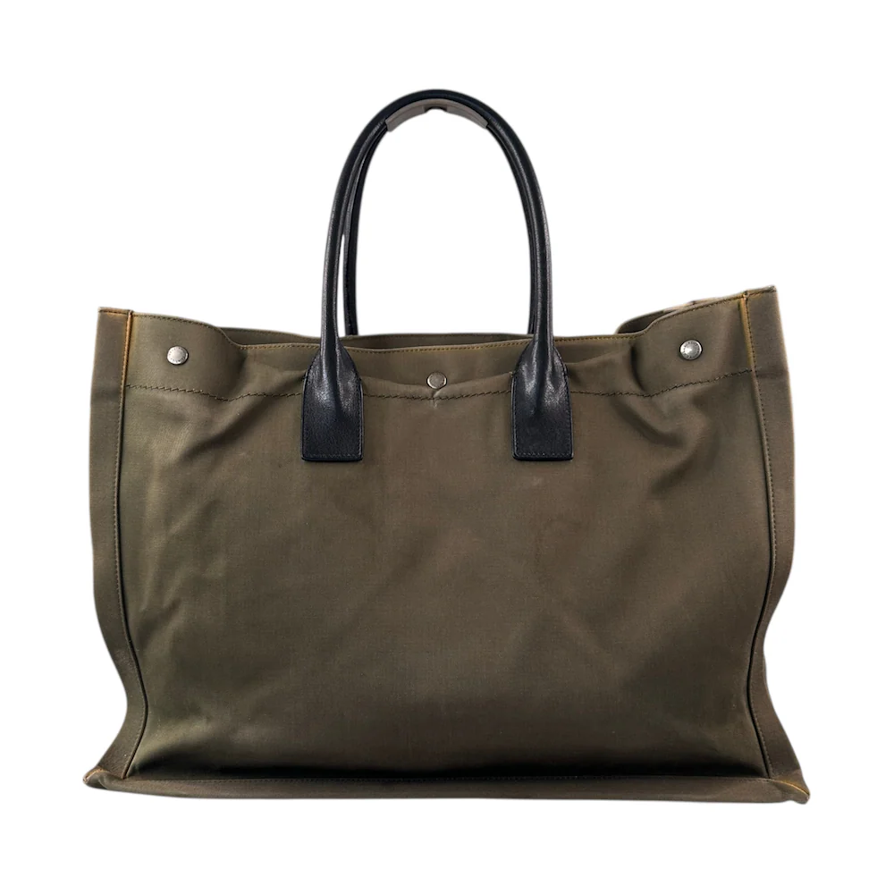 SAINT LAURENT RIVE GAUCHE TOTE BAG - GREEN - Image 2