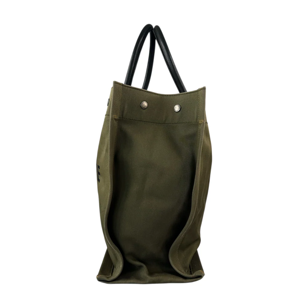 SAINT LAURENT RIVE GAUCHE TOTE BAG - GREEN - Image 3