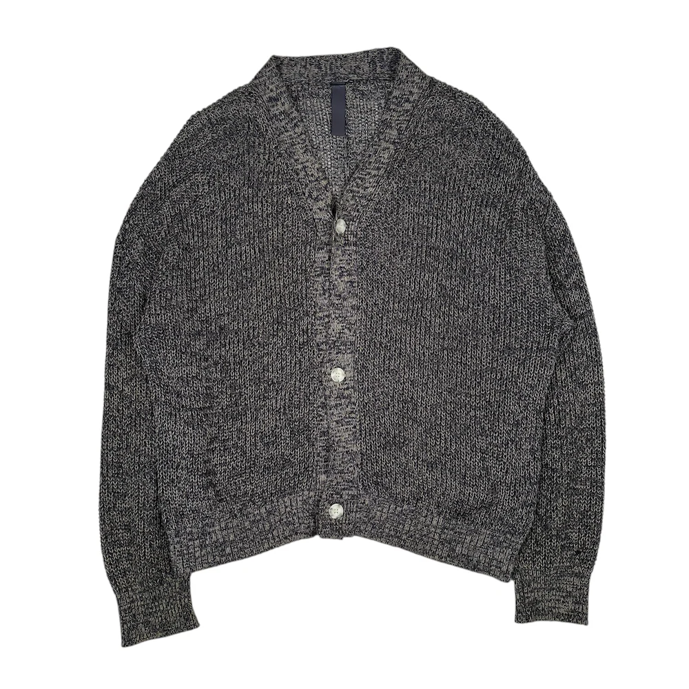 SHINYA KOZUKA CABLE KNIT OVERSIZED CARDIGAN