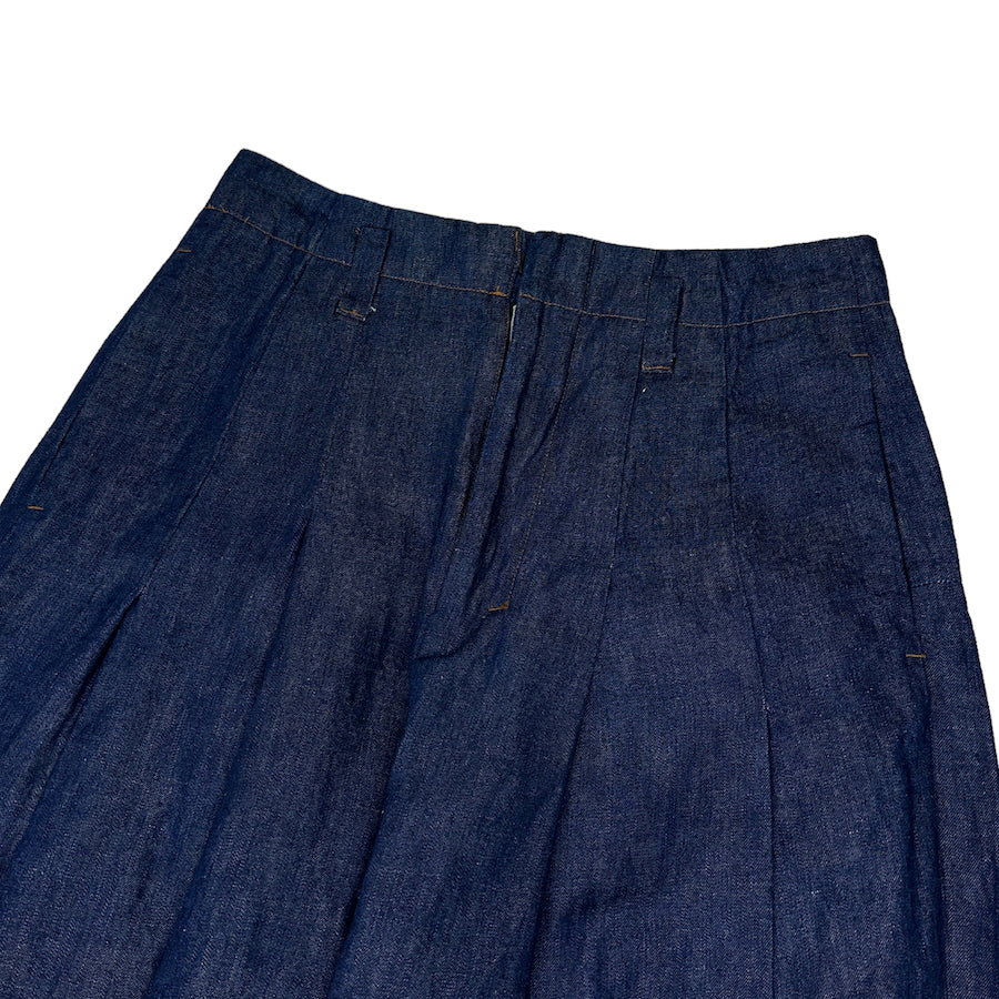 SHINYA KOZUKA DENIM BAGGY PANTS - Image 3