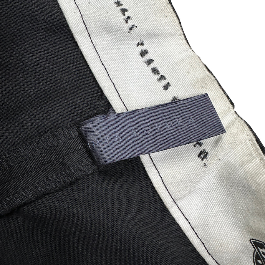 SHINYA KOZUKA X DICKIES BAGGY FRONT-PLEAT PANTS - BLACK (M) - Image 4