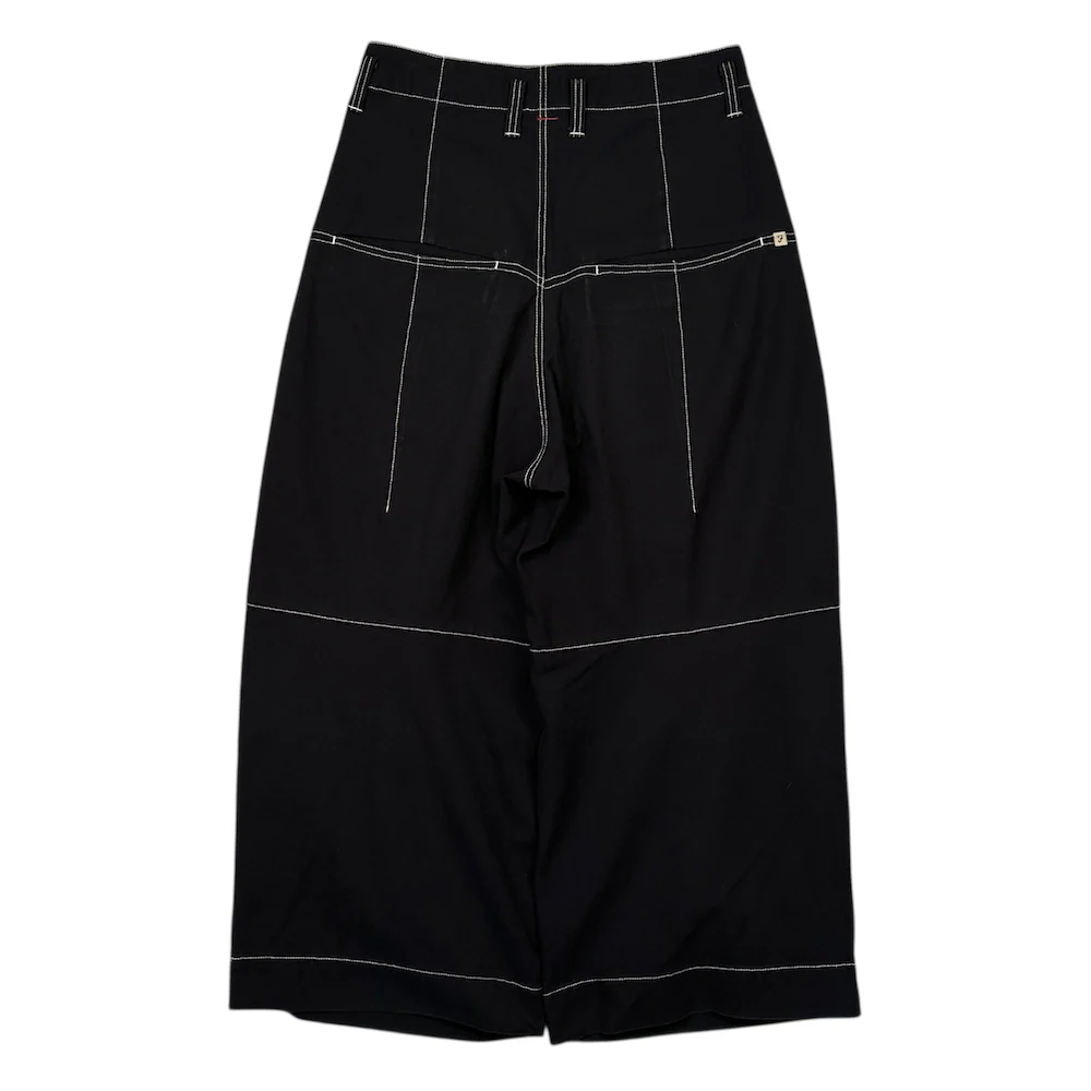 SHINYA KOZUKA X FARAH BAGGY PANTS - BLACK - Image 3