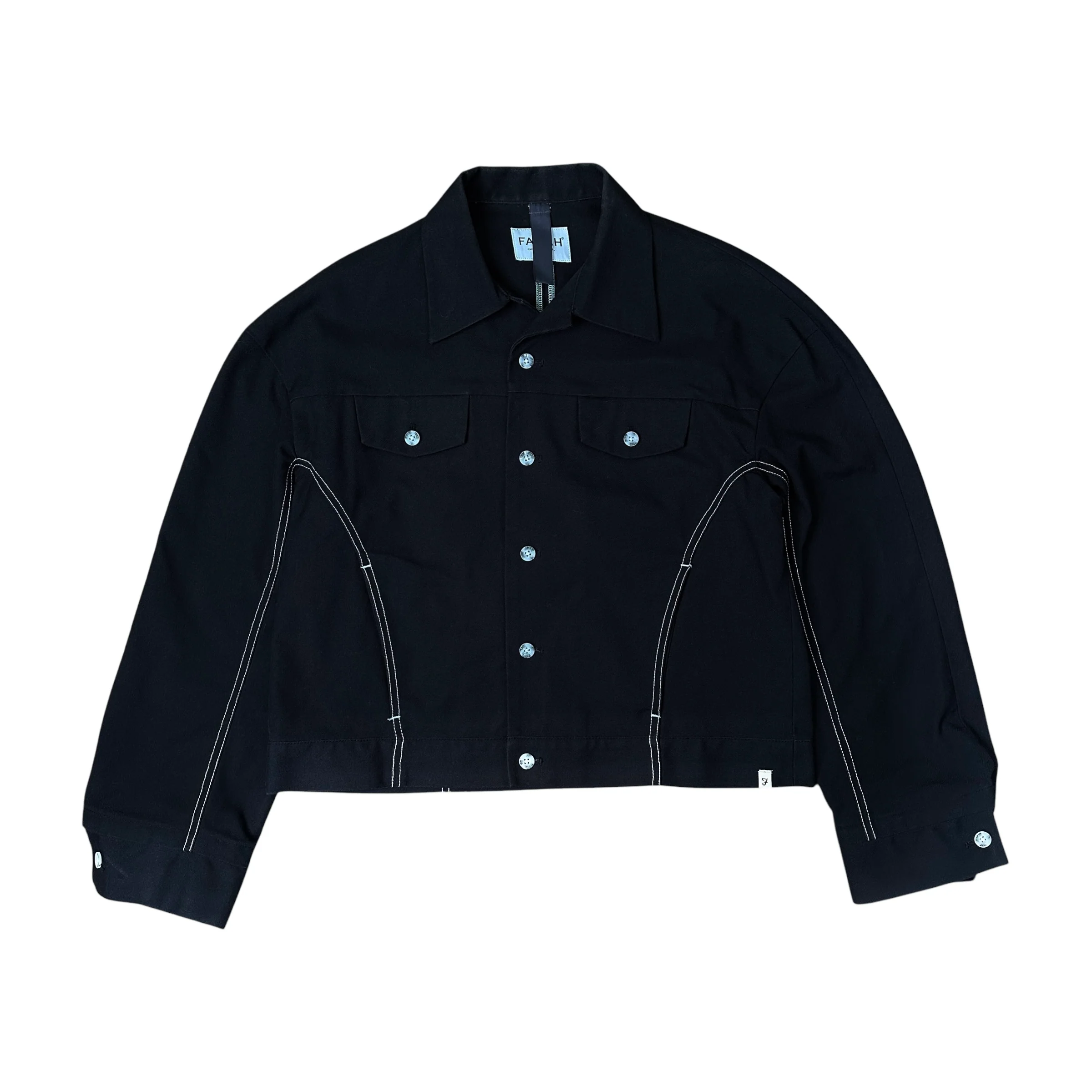 SHINYA KOZUKA X FARAH CONTRAST STITCH JACKET