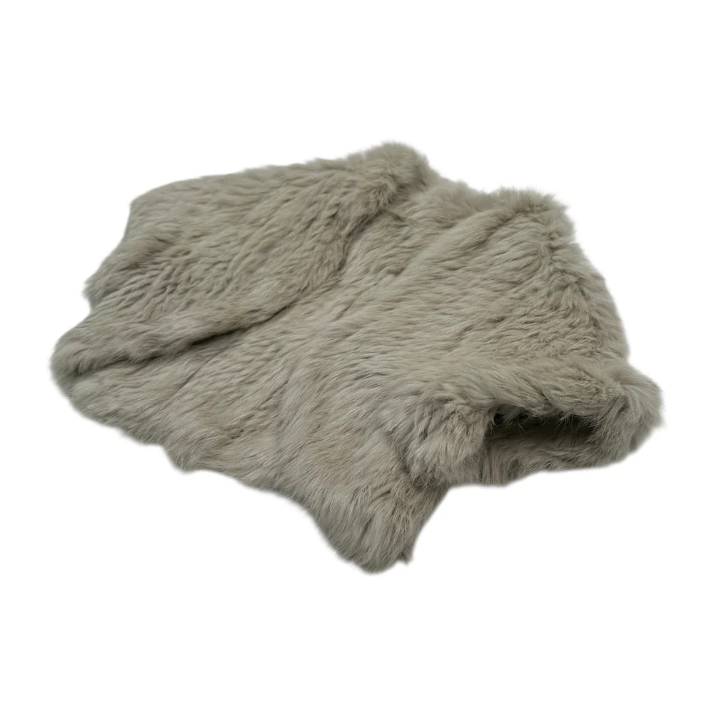 STRAWBERRY FIELDS RABBIT FUR VEST - Image 2