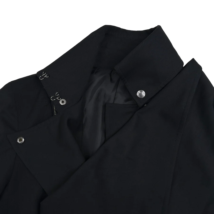 TORNADO MART ASYMMETRICAL ZIP UP JACKET - Image 3