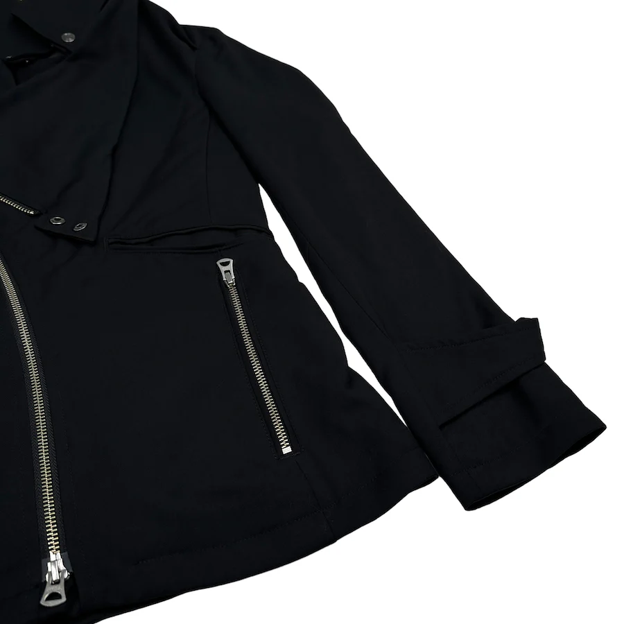 TORNADO MART ASYMMETRICAL ZIP UP JACKET - Image 5