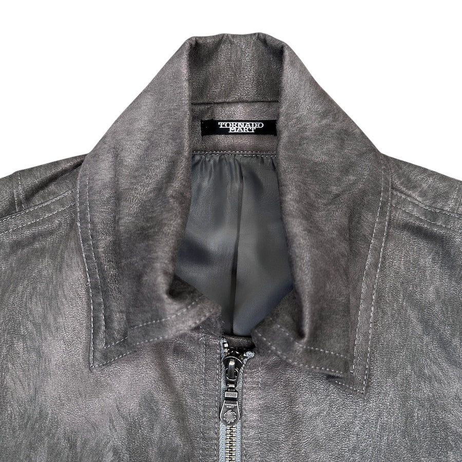TORNADO MART TEXTURED COLLARED JACKET - Image 3