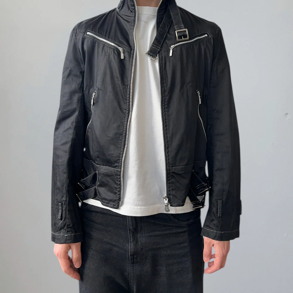 TORNADO MART QUAD-ZIP JACKET - BLACK - Image 2