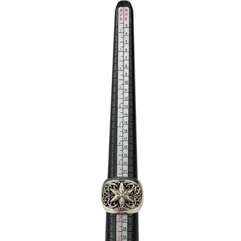 CHROME HEARTS OVAL STAR RING - Image 6