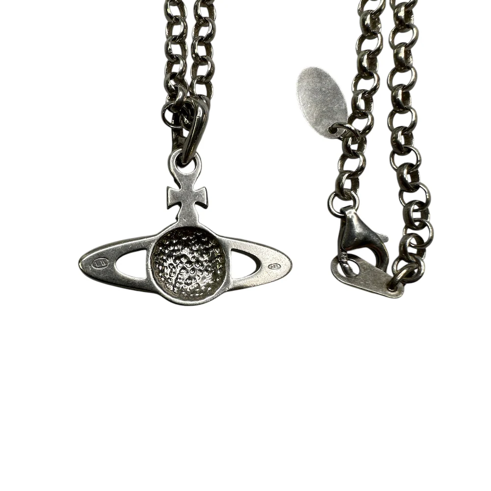 VIVIENNE WESTWOOD 925 SILVER MAYFAIR NECKLACE - MULTI-COLOUR - Image 3