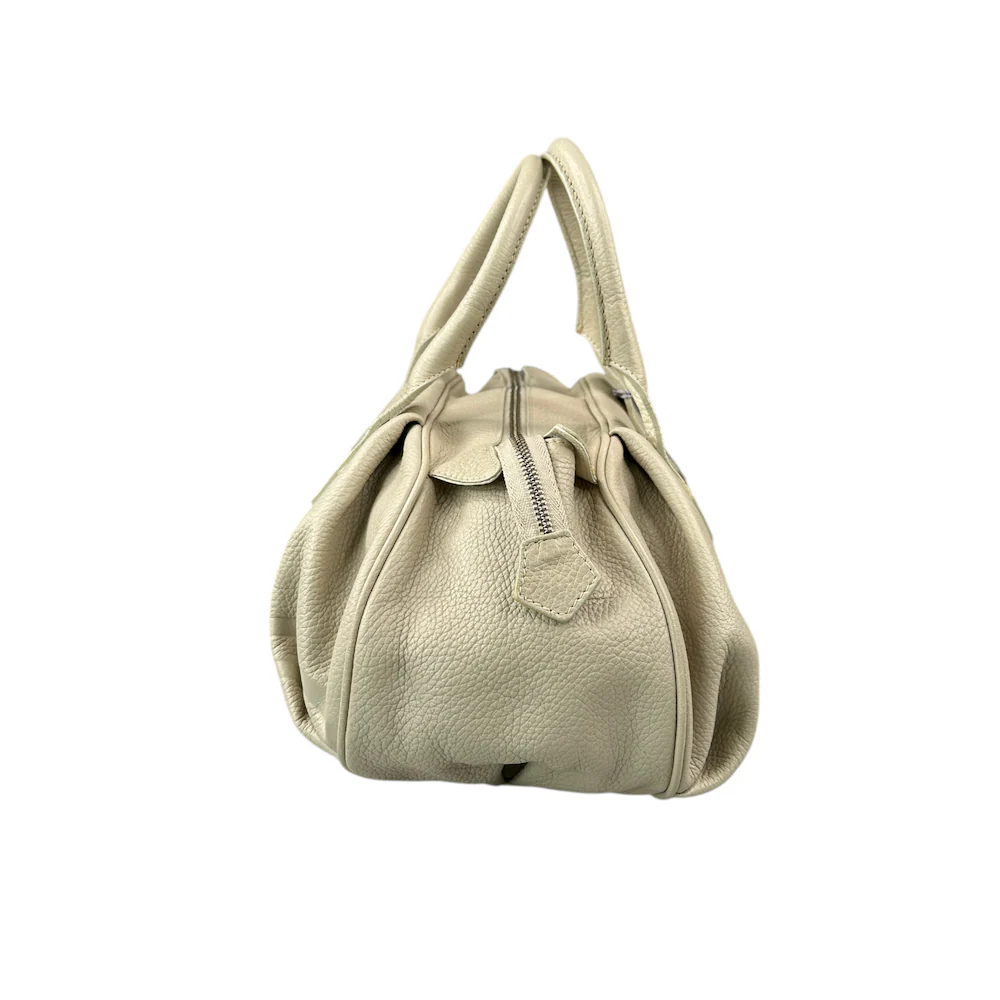 VIVIENNE WESTWOOD EMBOSSED ORB MEDICINE BAG - CREAM - Image 3
