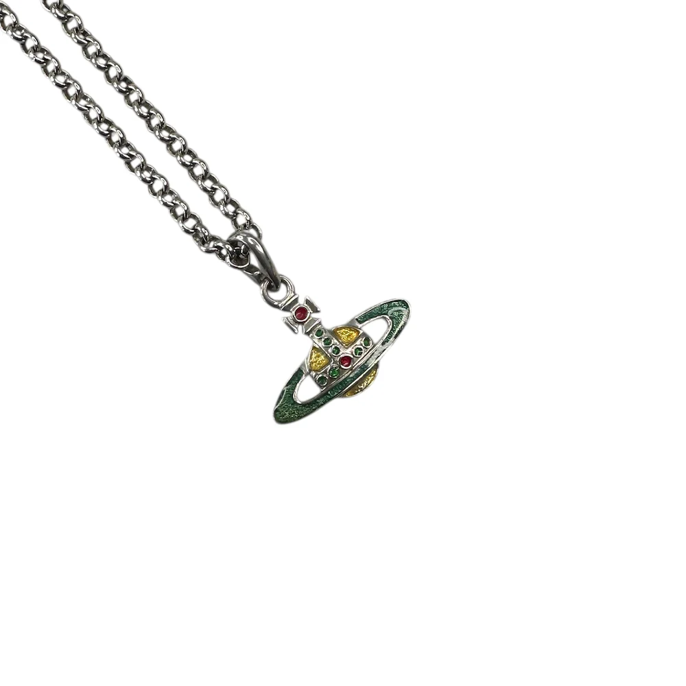VIVIENNE WESTWOOD ENAMEL MAYFAIR NECKLACE