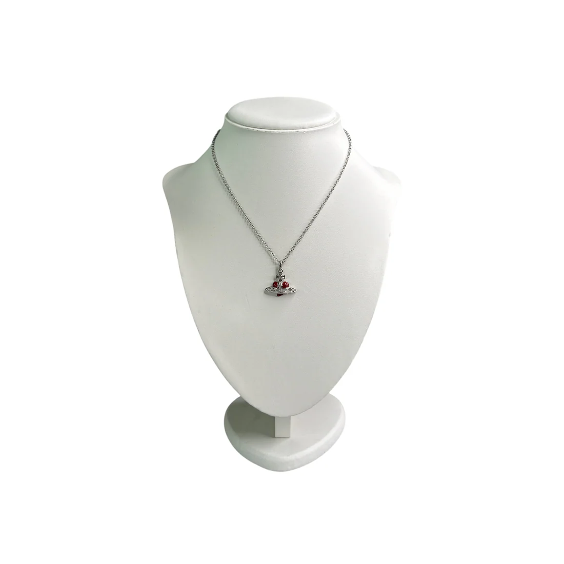 VIVIENNE WESTWOOD HEART PENDANT NECKLACE - Image 2