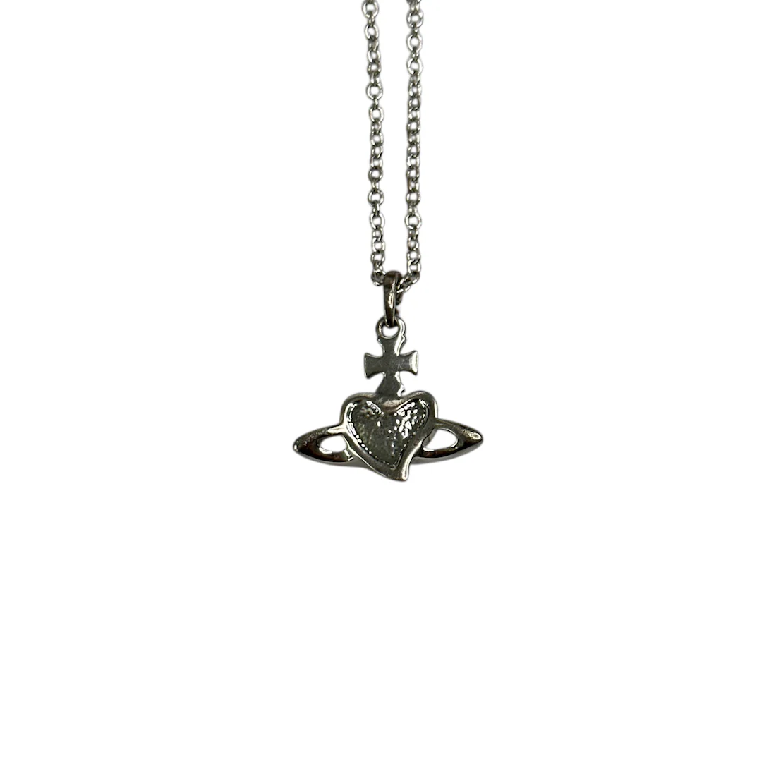 VIVIENNE WESTWOOD HEART PENDANT NECKLACE - Image 4