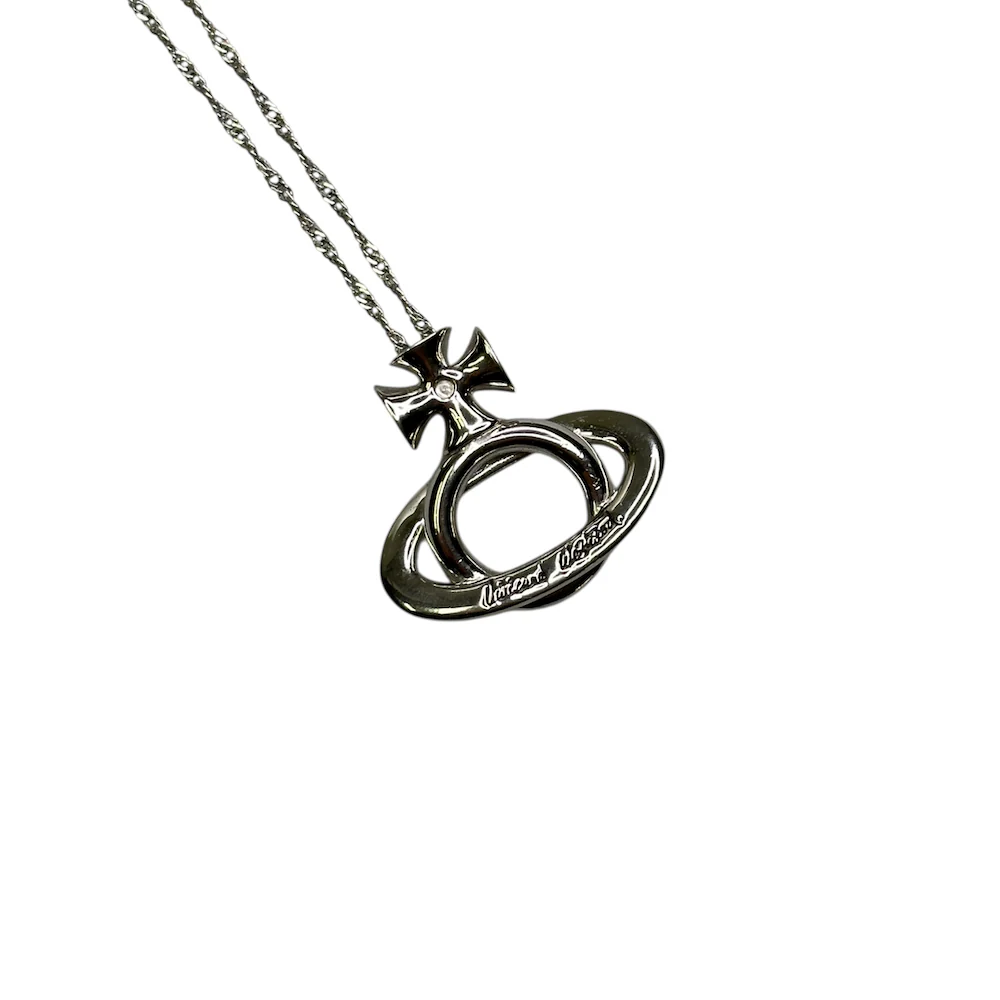 VIVIENNE WESTWOOD HOLLOW ORB NECKLACE