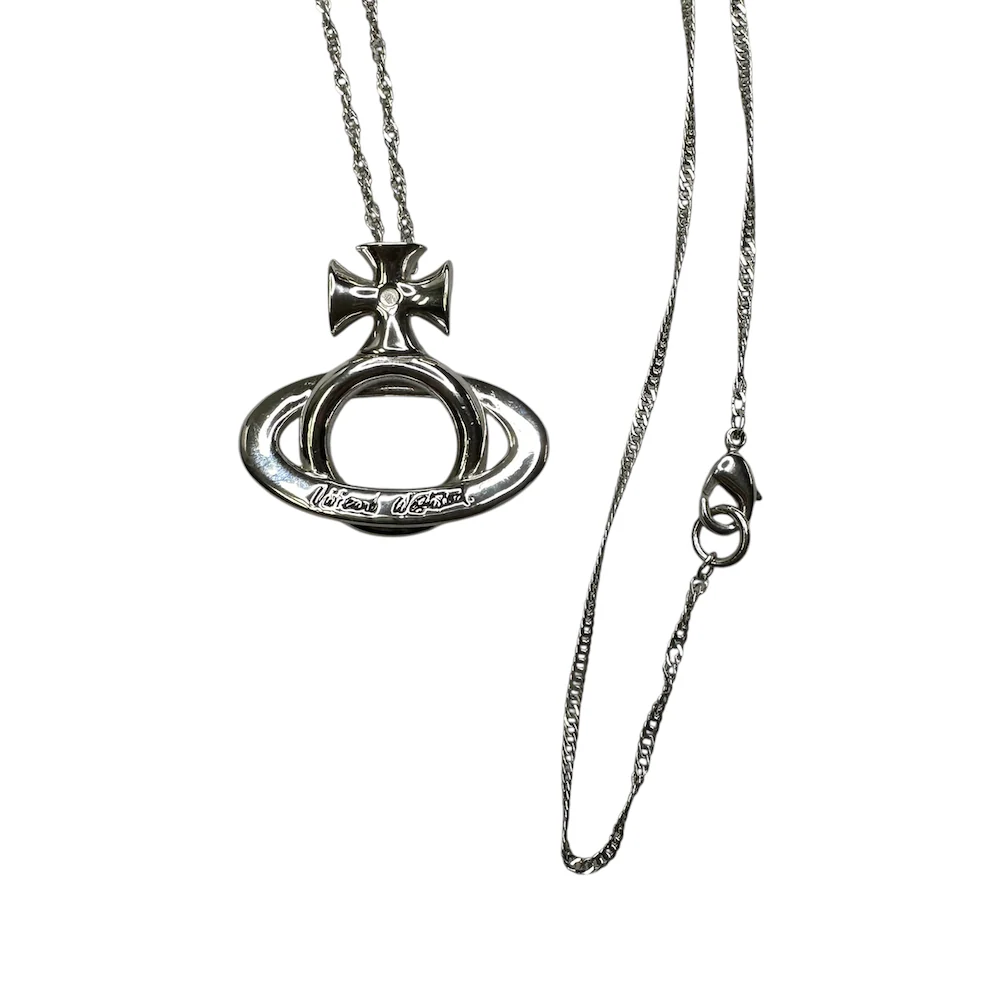 VIVIENNE WESTWOOD HOLLOW ORB NECKLACE - Image 3