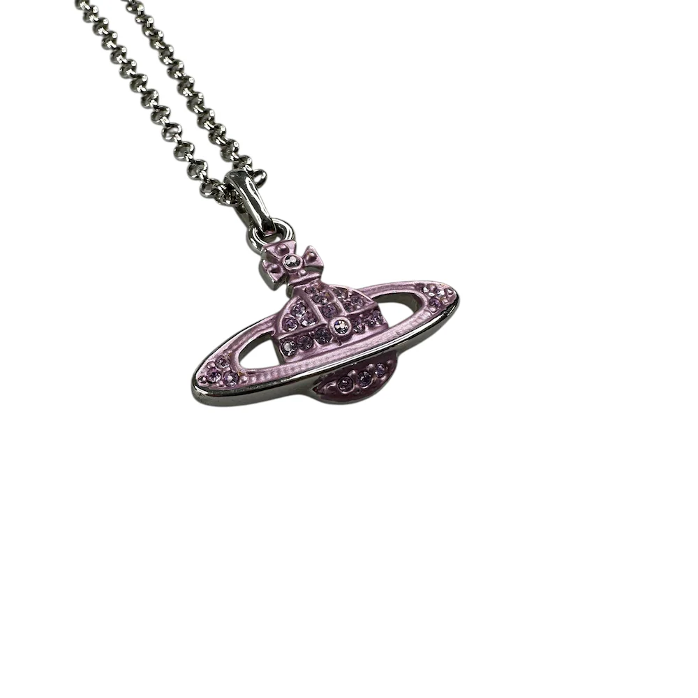 VIVIENNE WESTWOOD LILAC MAYFAIR NECKLACE - Image 5