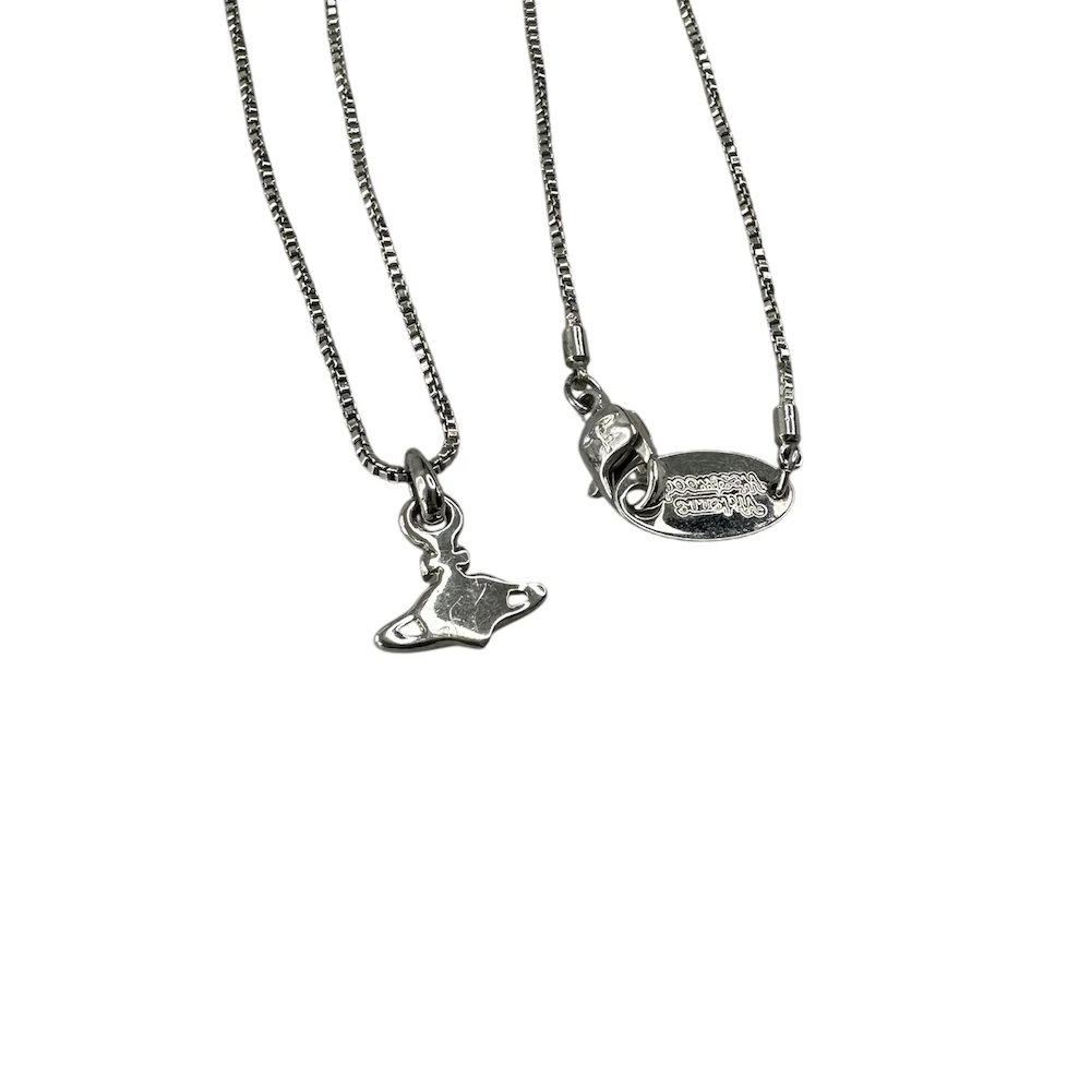 VIVIENNE WESTWOOD MICRO HEART NECKLACE - RED - Image 3