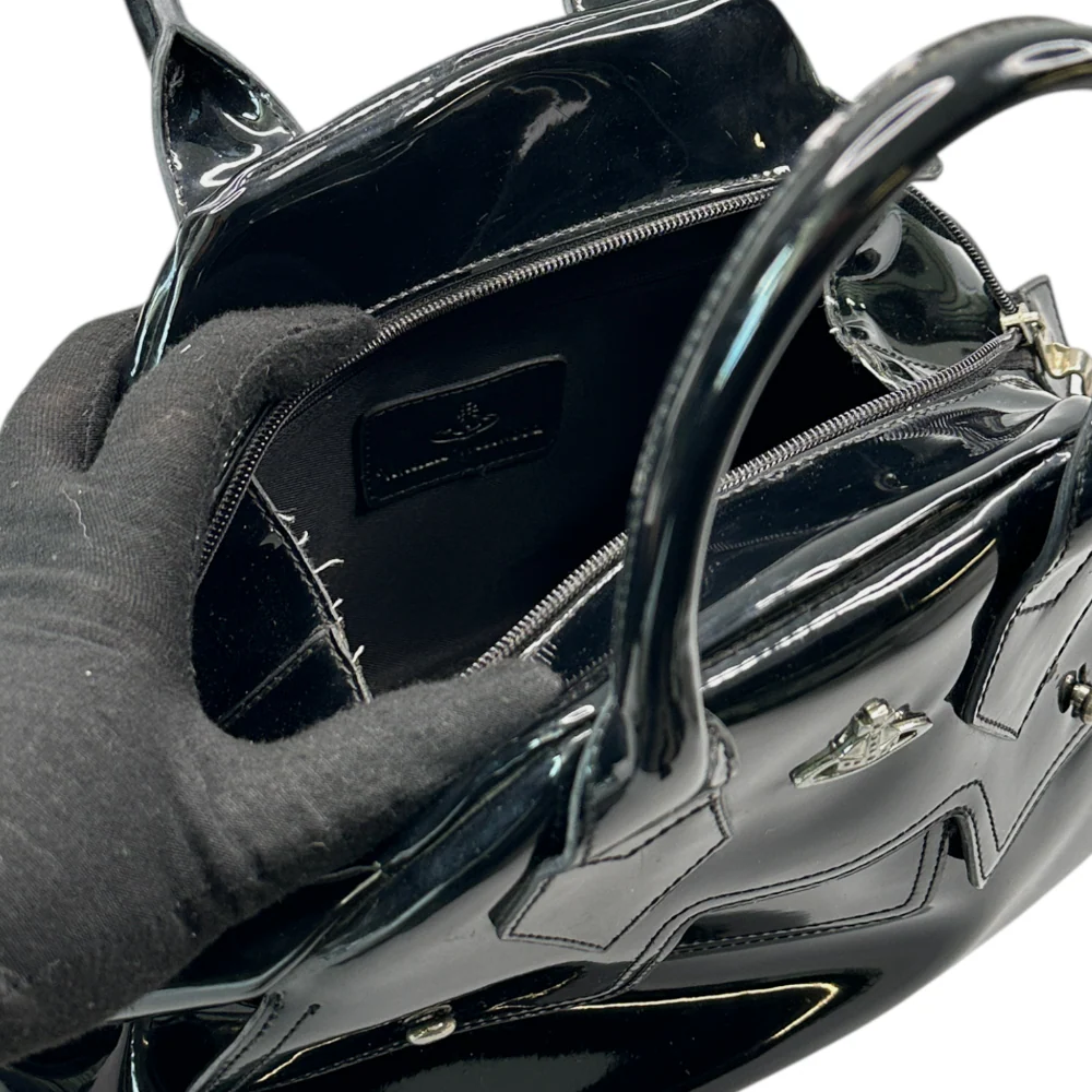 VIVIENNE WESTWOOD PATENT LEATHER BAG - Image 4