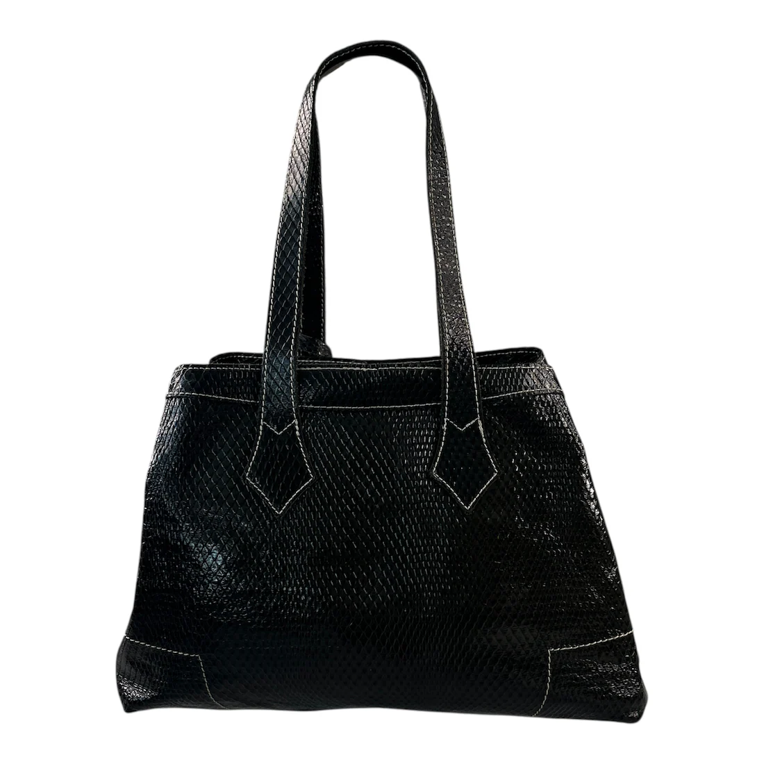 VIVIENNE WESTWOOD PYTHON LEATHER TOTE BAG - Image 2